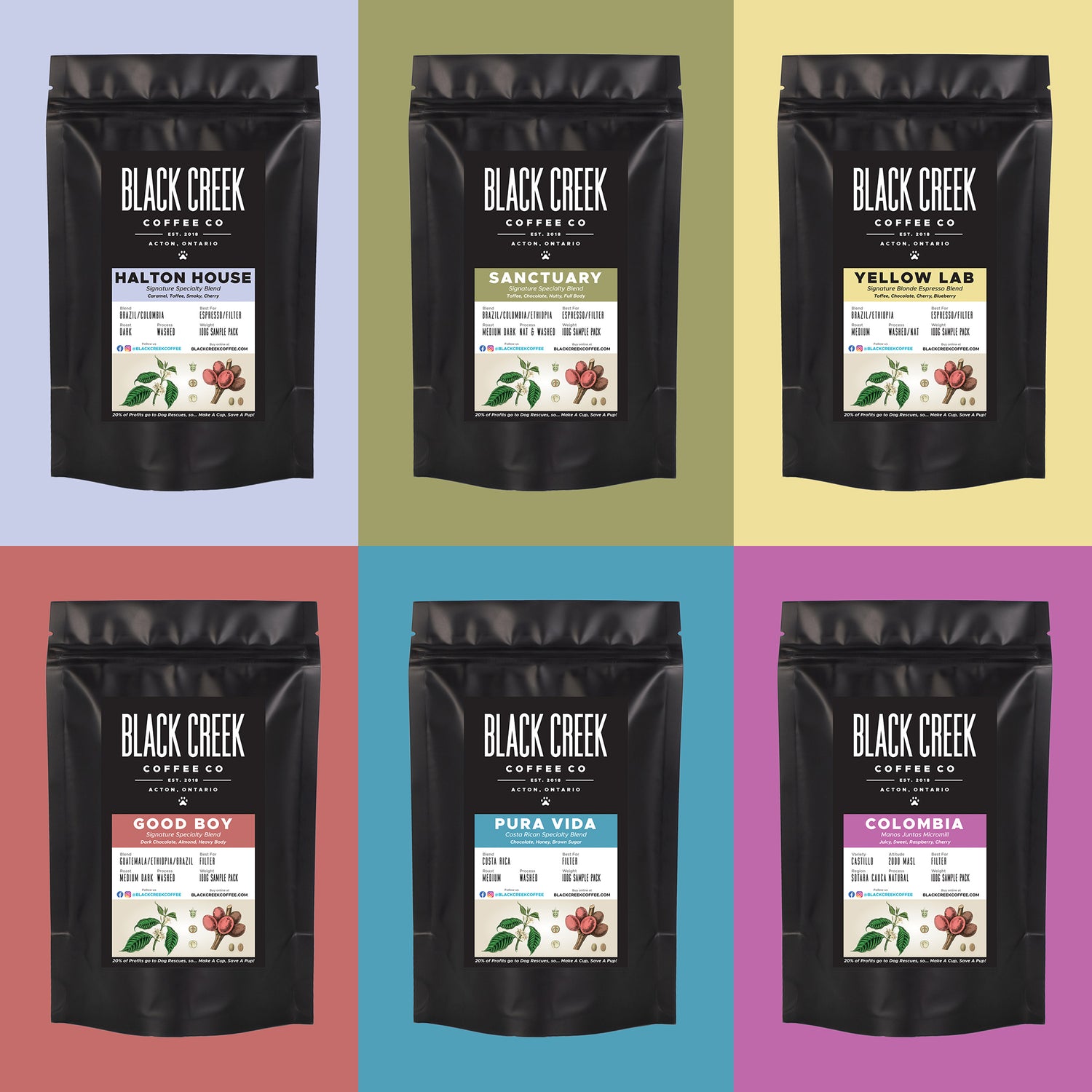 black creek coffee sampler bundle