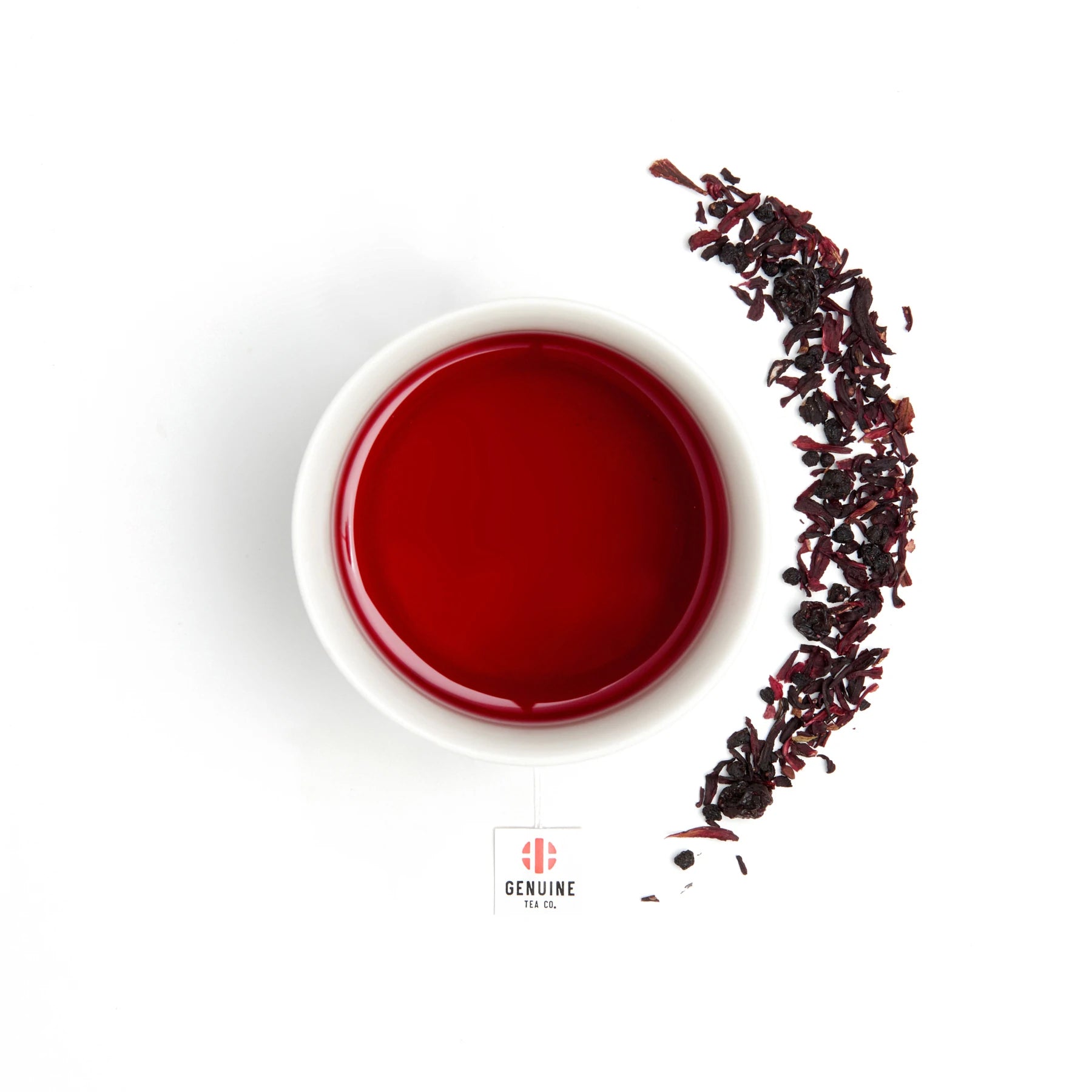 Organic Elderberry Hibiscus Loose Tea Black Creek Coffee