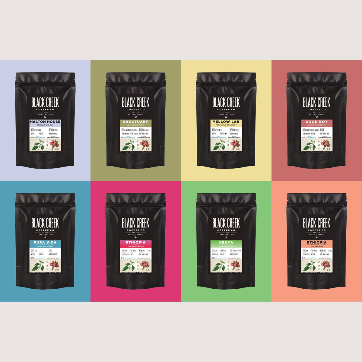 black creek coffee specialty sample pack