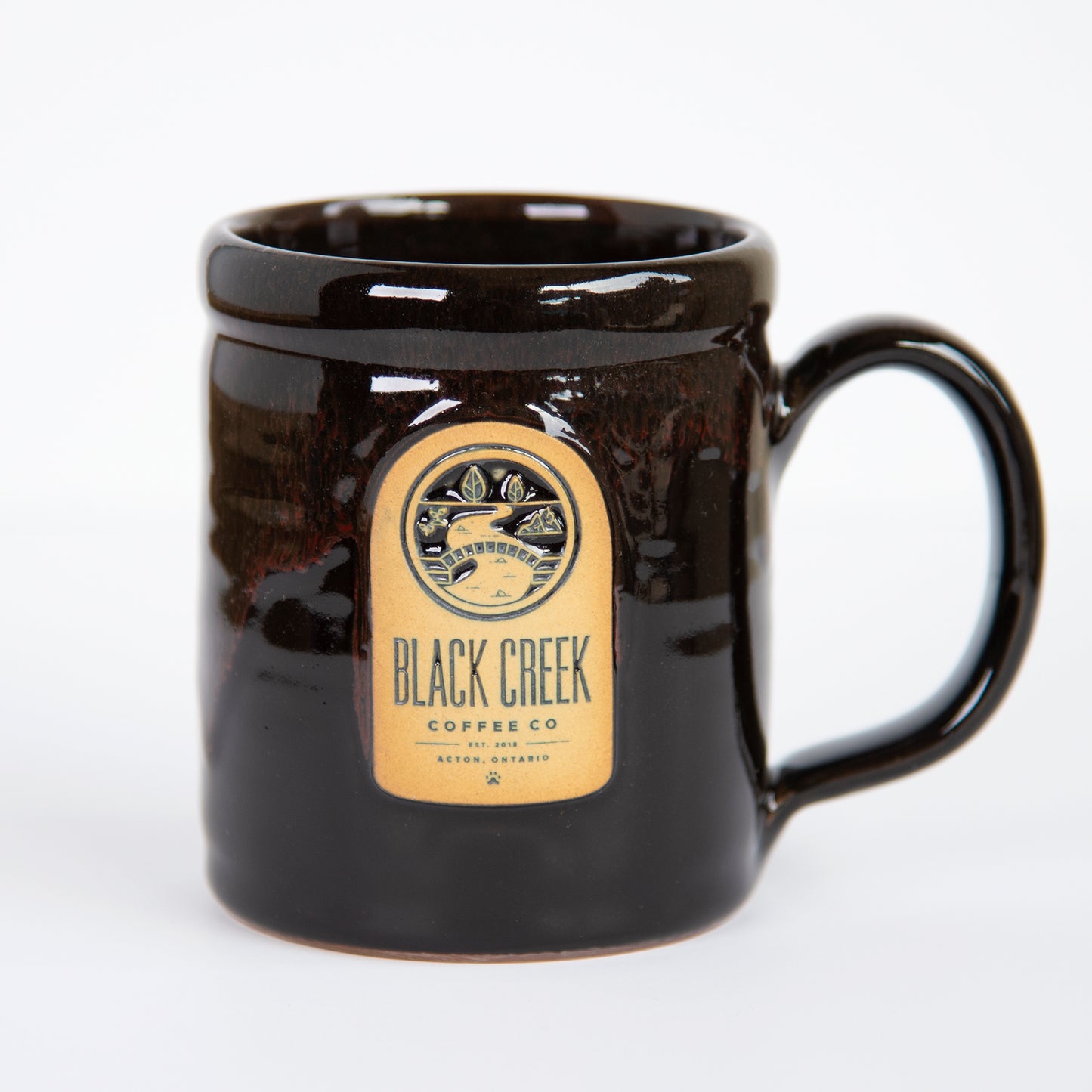 Black Creek Coffee Camper Mug Brown