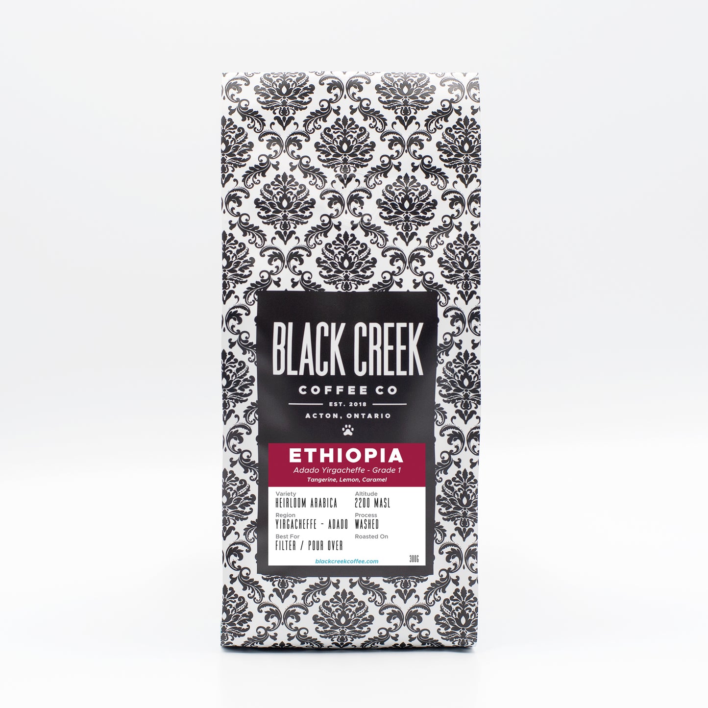 black creek coffee ethiopia adado yirgacheffe grade 1 light roast single origin coffee