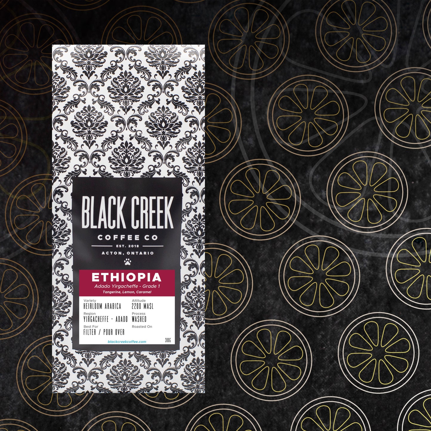 black creek coffee ethiopia adado yirgacheffe grade 1 light roast single origin coffee