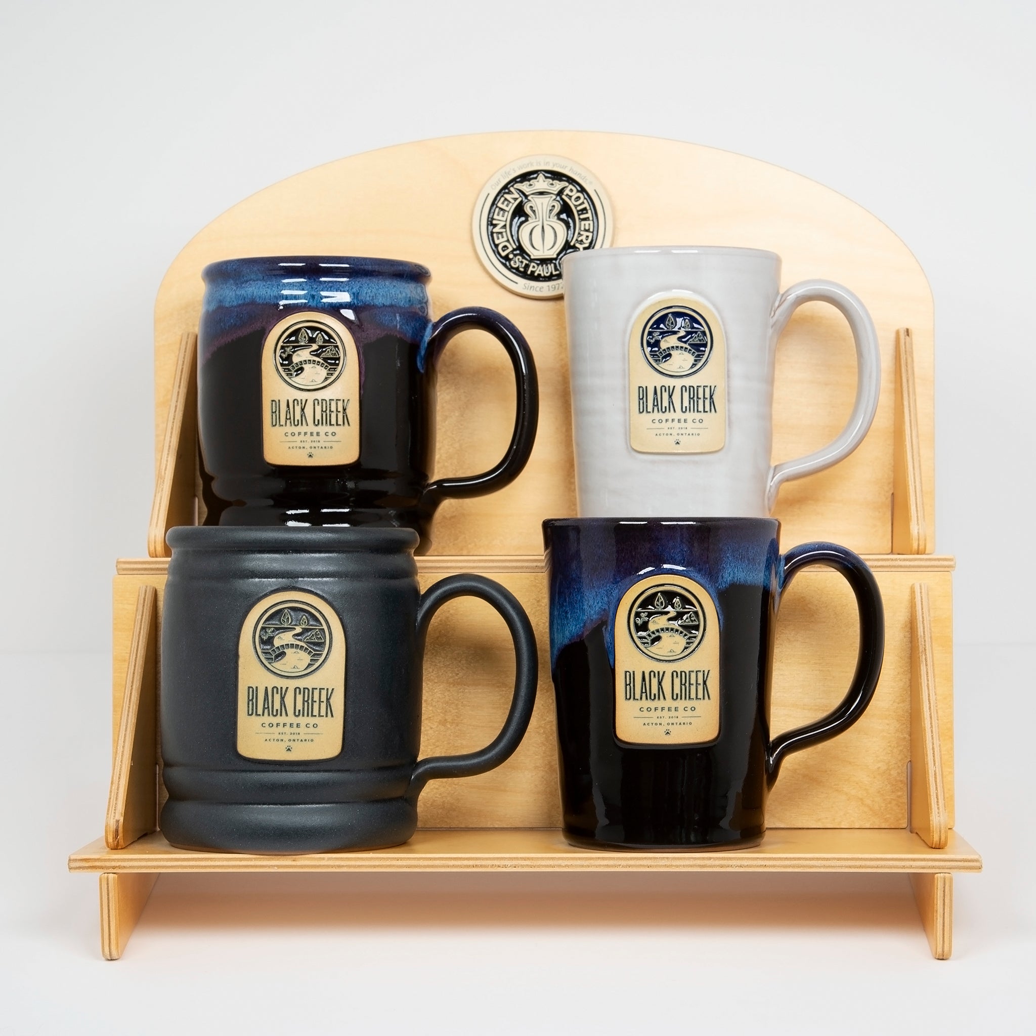 Black Creek Coffee Camper Mug Brown