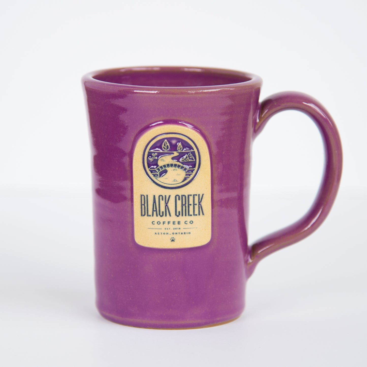 Black Creek Coffee Tall Mug Lilac